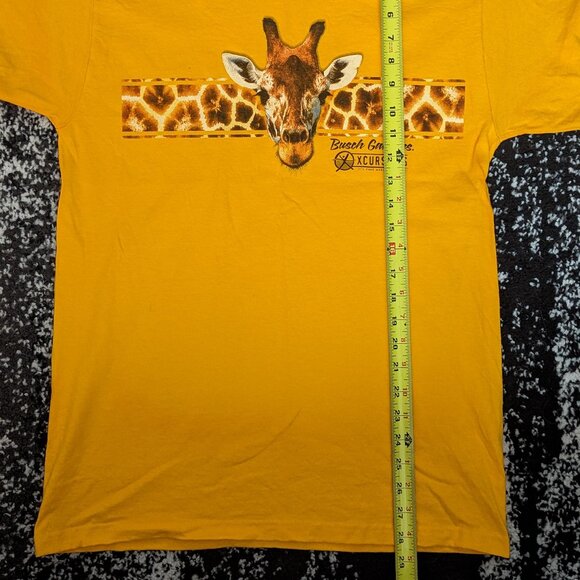 Vintage Busch Gardens Theme Park Xcursions Garaffi T Shirt Top Fruit of the Loom - Picture 8 of 8